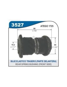 Im Buje Elastico Tras. M.benz Atego 1725 08/... - Pte. Delantera