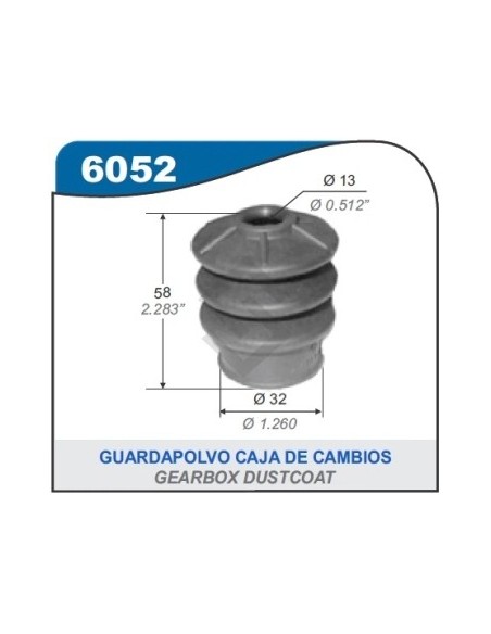 Vw Guardapolvo P/entrada Comando De Cambio Gacel/gol/senda/voyage/carat/quantum