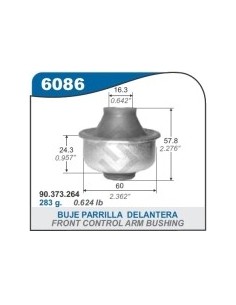 Ch Buje Parrilla Susp. Del. Parte Tras. - Vectra 94/96 - Astra 95/96