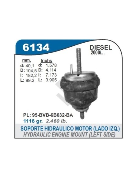 Fd Soporte Motor Hidr. Lado Izq. Transit Diesel