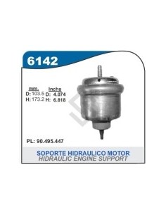 Ch Soporte Motor Der. Vectra 8v /16v Nafta 93/... - Hidraulico