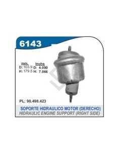 Ch Soporte Motor Vectra Hidraulico - L/der. - Cuello Curvo