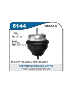 Vw Soporte Motor Hidr. Passat Iv