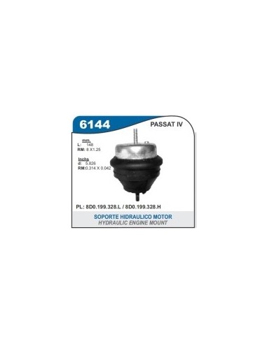 Vw Soporte Motor Hidr. Passat Iv