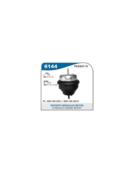 Vw Soporte Motor Hidr. Passat Iv