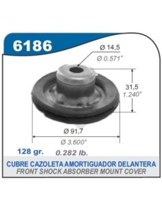 Vw Cubre Cazoleta Sup. Del. Golf / Polo