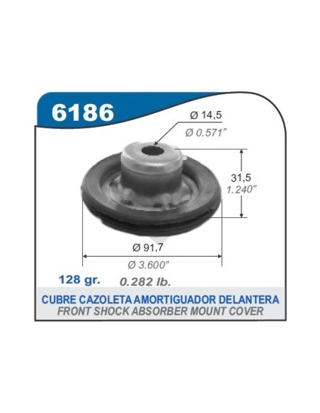 Vw Cubre Cazoleta Sup. Del. Golf / Polo