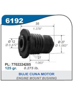 Rt Buje Cuna Motor Kangoo