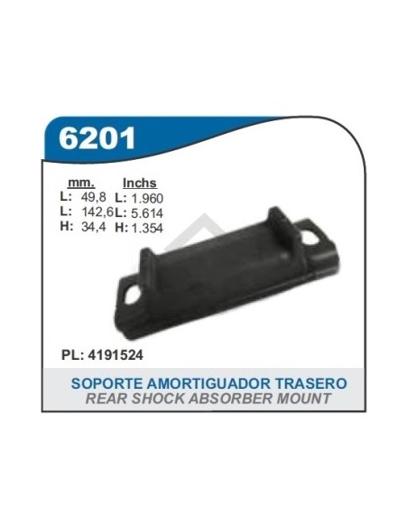 Ft Soporte Elastico Tras. 128/147 -(4191524)