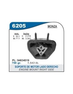 Ch Soporte Motor Der. Monza