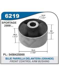 Im Buje Parrilla Del. Kia Sportage 09/... - Grande