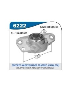Vw Cazoleta  Tras.  Golf 04/... / Vento 06/08