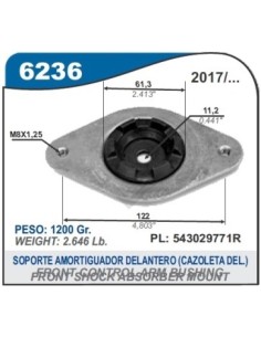 Rt Cazoleta Del. Kwid 17/...