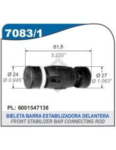 Rt Bieleta Del. Clio / Clio Ii / Kangoo / Symbol