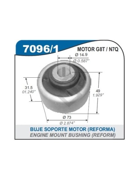 Rt Buje Soporte Motor Laguna Diesel Rxe