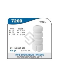 Ch Tope Susp. Tras.  Vectra 96/...