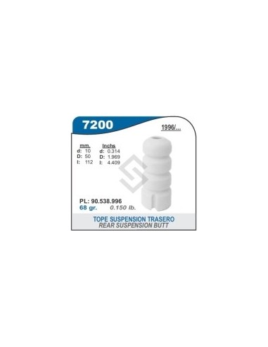 Ch Tope Susp. Tras.  Vectra 96/...