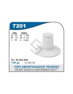 Ch Tope Susp. Tras.  Astra 00/... / Meriva 03/...