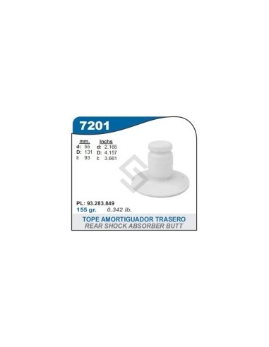 Ch Tope Susp. Tras.  Astra 00/... / Meriva 03/...