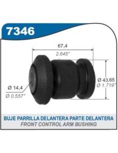 Ft Buje De Parrilla  Susp. Del. Toro - Pte Delantera