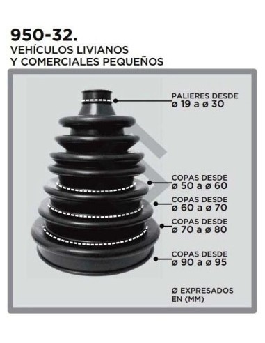 Vr Fuelle De Transmision Universal - Chico