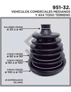 Vr Fuelle De Transmision Universal - Grande