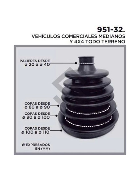 Vr Fuelle De Transmision Universal - Grande
