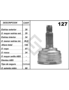 Im Jta.homoc. Honda Accord 1.8/2.0 - 89/... - C/kit