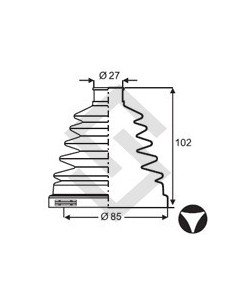 Rt Fuelle S/eje Duster - L/caja C/lobulos Tras.