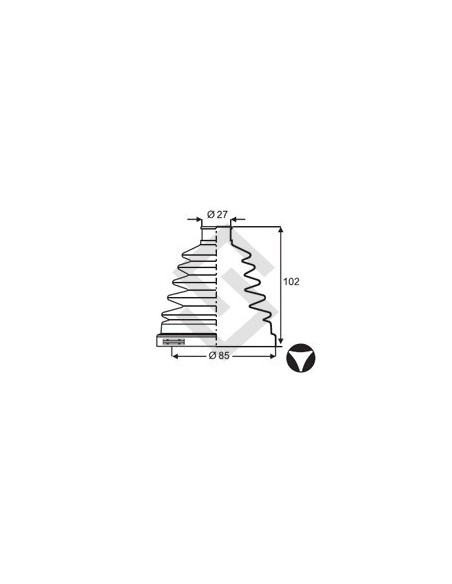 Rt Fuelle S/eje Duster - L/caja C/lobulos Tras.