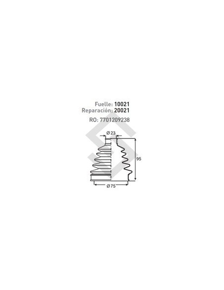 Rt Fuelle S/eje Duster - L/caja