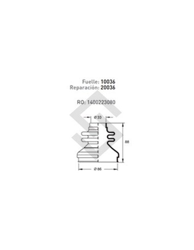 Pg Fuelle S/eje Boxer/jumper/ducato - Todos - L/caja