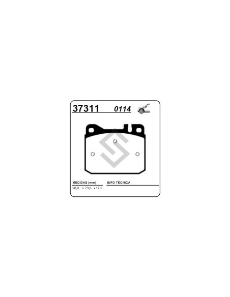 Im Past. Freno Del. M. Benz W107/123/126 .../91