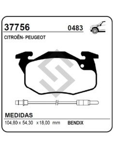 Pg Past. Freno Del. P.106 91/96 - P.306 96/...