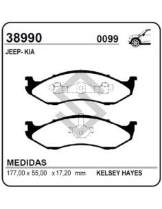 Im Past. Freno Del. Jeep Cherokee / Comanche / Grand Cherokee / Kia Carnival