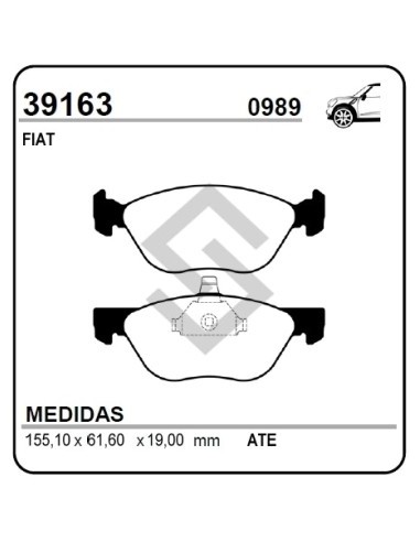 Ft Past. Freno Del. Marea 96/... Bravo/bravo 95/01