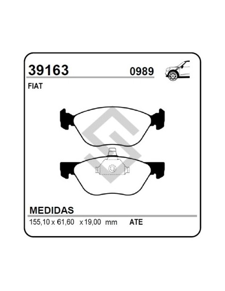 Ft Past. Freno Del. Marea 96/... Bravo/bravo 95/01
