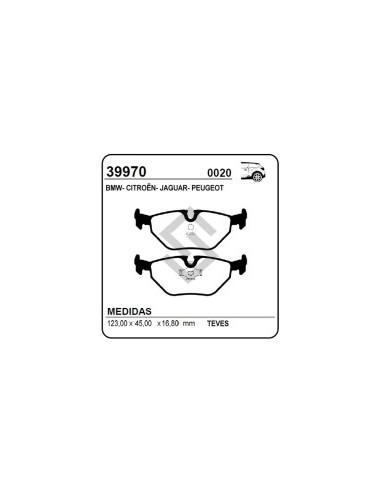Im Past. Freno Tras. Bmw Serie 3 / Serie 5 / Serie 7 / Z1 / Z3 / Z4 / M3 / M5