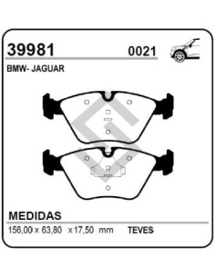 Im Past. Freno Del. Bmw Serie 5 / Serie 7 / M3 / M5 82/94 / Jaguar Xj