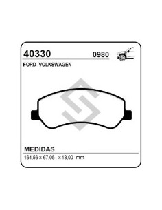 Vw Past. Freno Del. Amarok 09/... / Transit 06/08