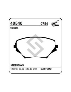 Im Past. Freno Del. Toyota Rav4  01/...