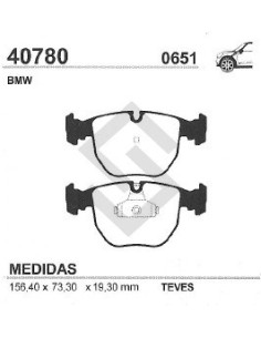 Im Past. Freno Del. Bmw Serie 5  (e39) 95/06 / Serie 7 94/... / M5 / X5