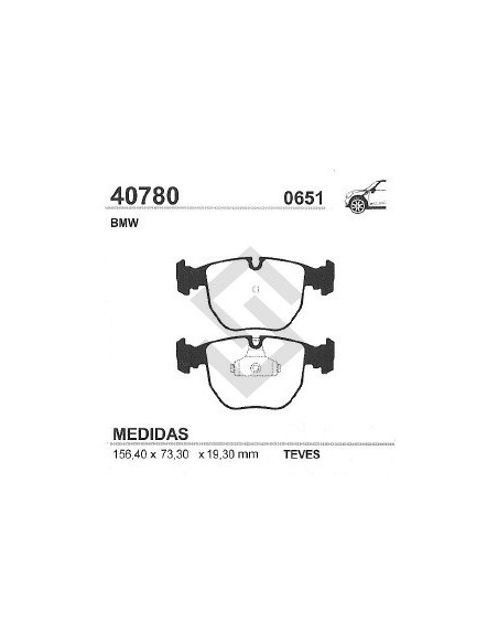 Im Past. Freno Del. Bmw Serie 5  (e39) 95/06 / Serie 7 94/... / M5 / X5