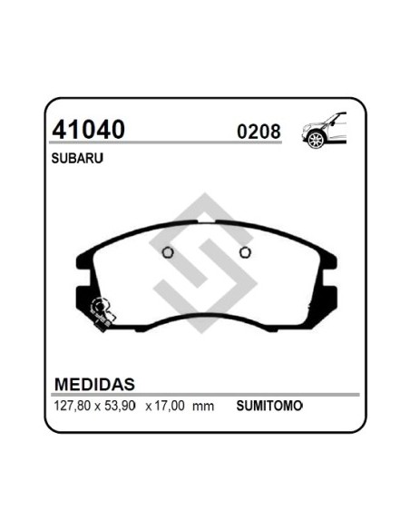 Im Past. Subaru Impreza - Legacy 90/94 Del.