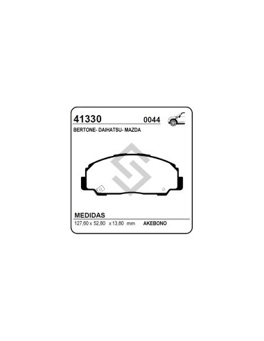 **im Past. Freno Del. Daihatsu Feroza 88/...