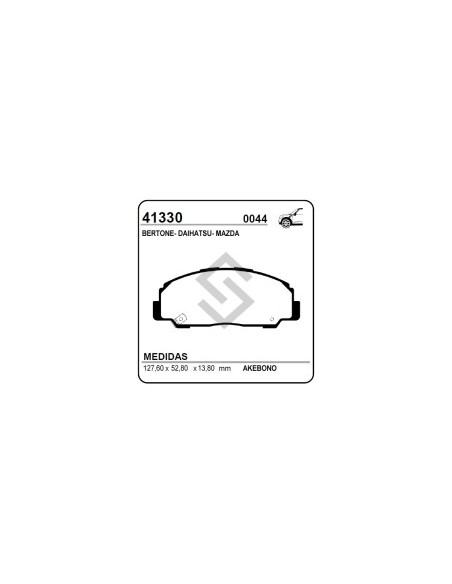 **im Past. Freno Del. Daihatsu Feroza 88/...