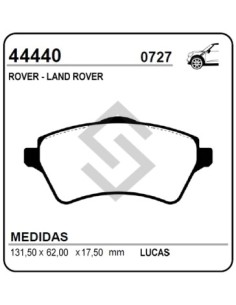 Im Past. Freno Del. Land Rover Freelander 1.8 16v 02/...