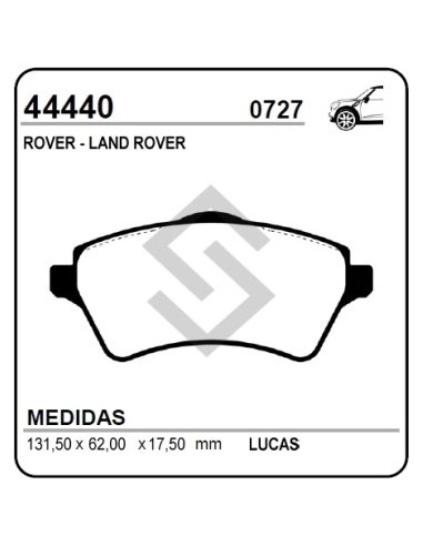 Im Past. Freno Del. Land Rover Freelander 1.8 16v 02/...
