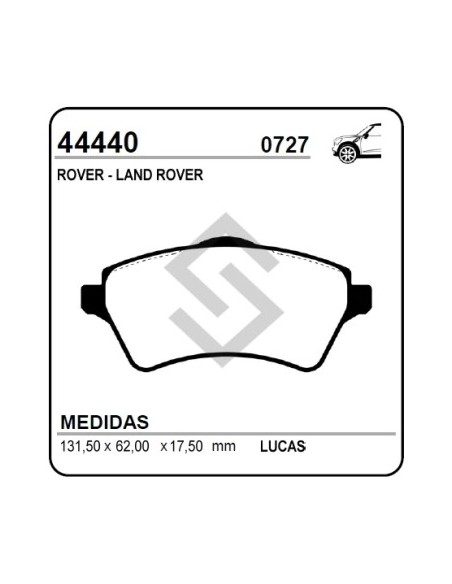 Im Past. Freno Del. Land Rover Freelander 1.8 16v 02/...