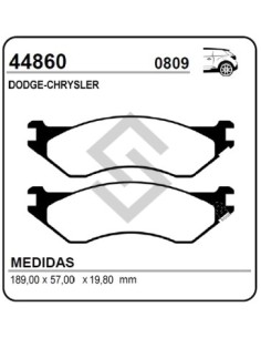 Im Past. Freno Tras. Dodge Ram 2500 / 3500 03/...